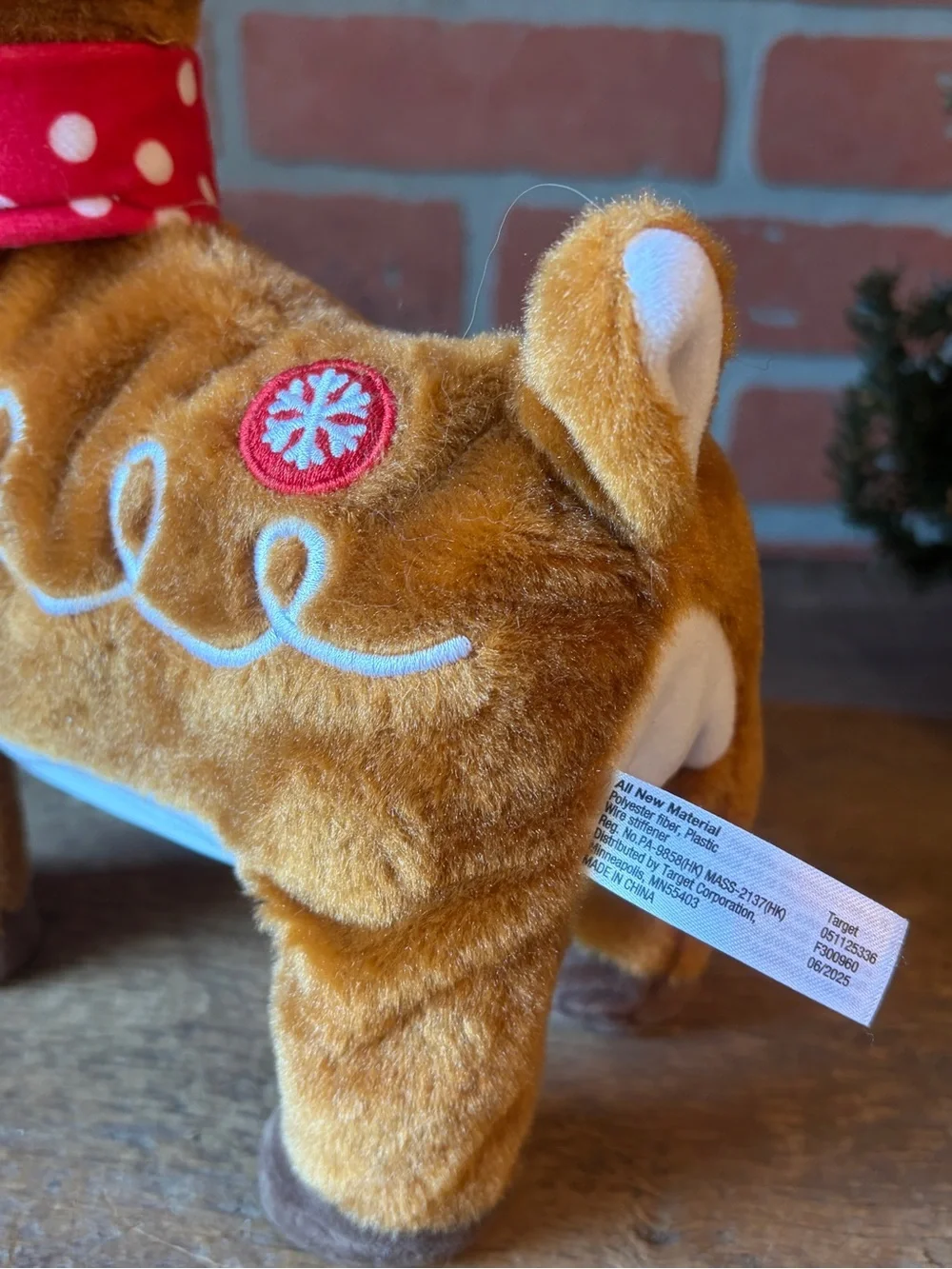 Target Animated Musical Reindeer Plush Light Up Christmas Deer 12”